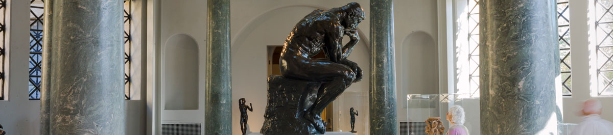 Image of a sitting sculpture